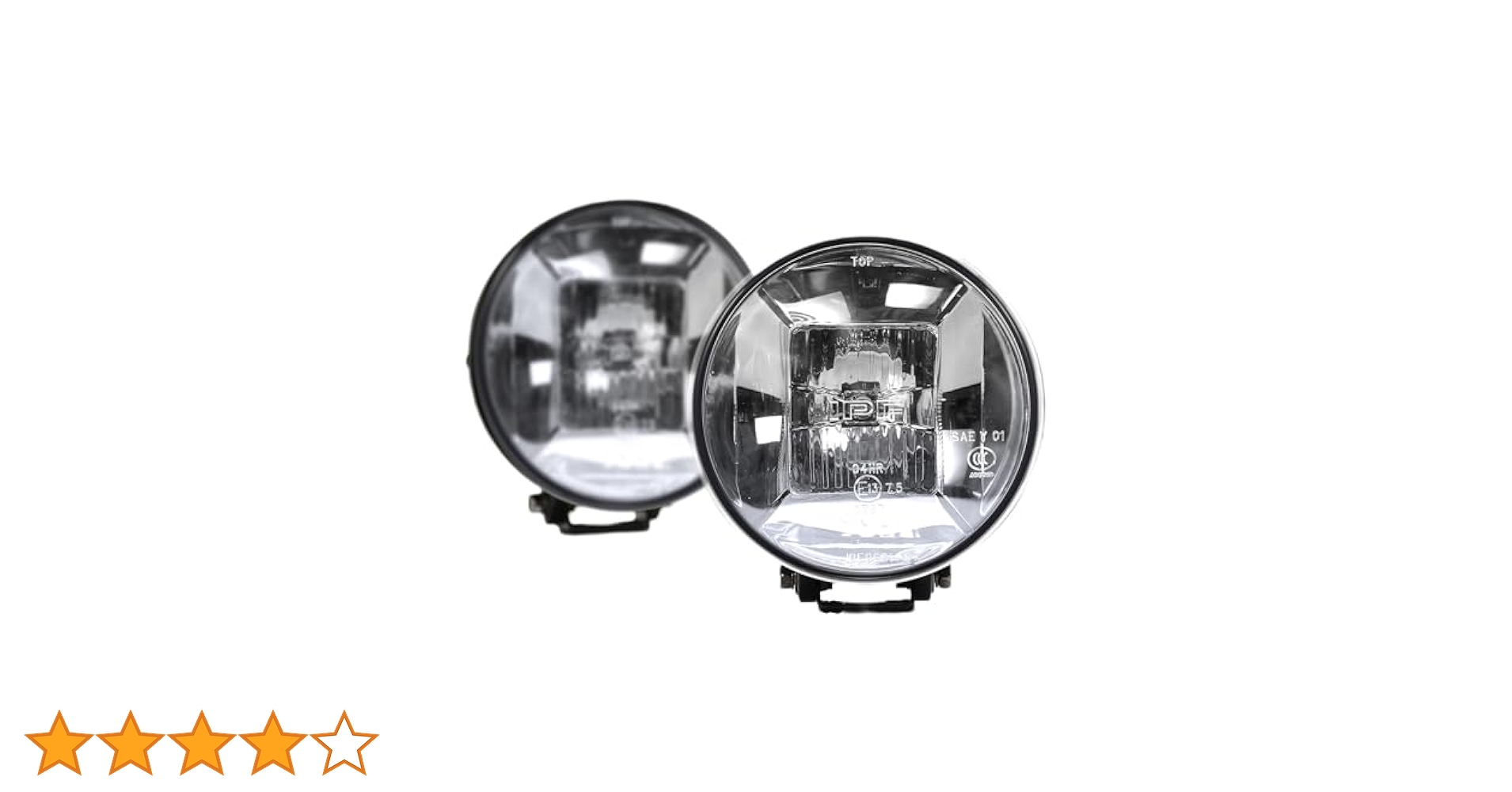 IPF S-9682 フォグランプ ハロゲン 直径166mm クリアレンズ Amazon | IPF フォグランプ ハロゲン H3 丸形 直径166mm 3200K